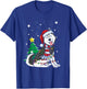 Funny Siberian Husky Christmas Dog Lover Women T-Shirt - T-Shirt | Royal