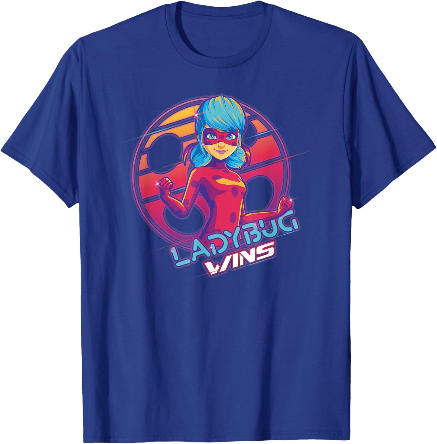 Miraculous Ladybug - Gamer Collection - Ladybug Wins T-Shirt - T-Shirt | Royal