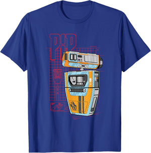 Star Wars The Acolyte Pip the PIP Repair Droid T-Shirt - T-Shirt | Royal
