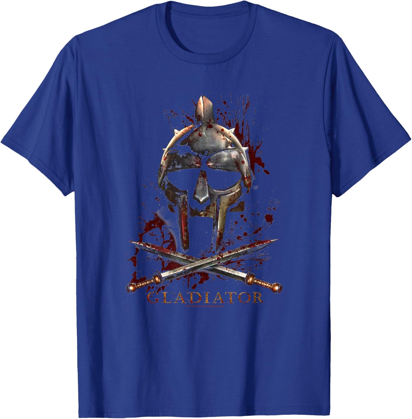 Gladiator Helmet T-Shirt - T-Shirt | Royal
