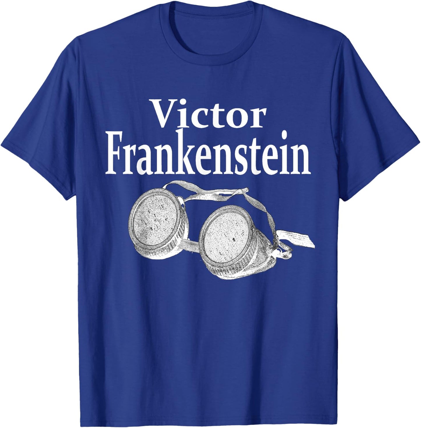 Victor Frankenstein Equipment T-Shirt - T-Shirt | Royal