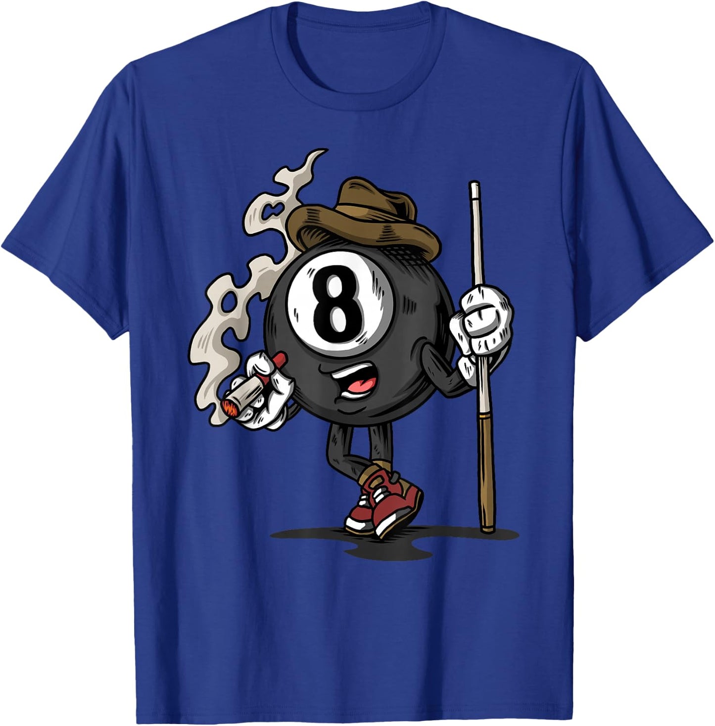 Billiard Ball 8 Pool Billiards T-Shirt - T-Shirt | Royal