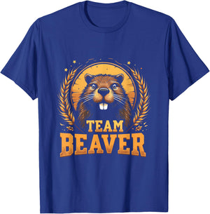 TEAM Beaver Emblem T-Shirt - T-Shirt | Royal