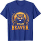 TEAM Beaver Emblem T-Shirt - T-Shirt | Royal