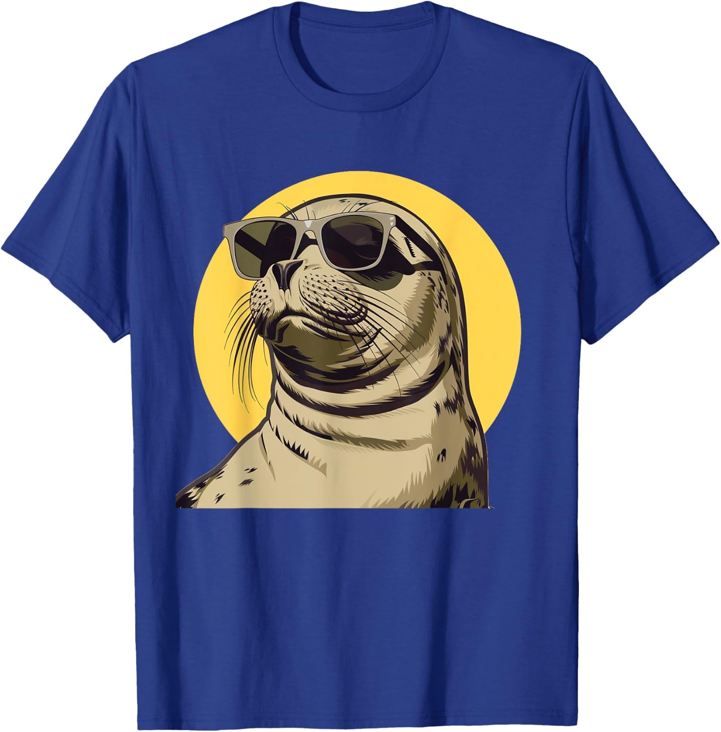 Perfect seal outfit with sunglasses for boys and girls T-Shirt - T-Shirt | Royal