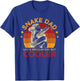 Snake Dad Like A Regular Father Men Vintage Serpent T-Shirt - T-Shirt | Royal