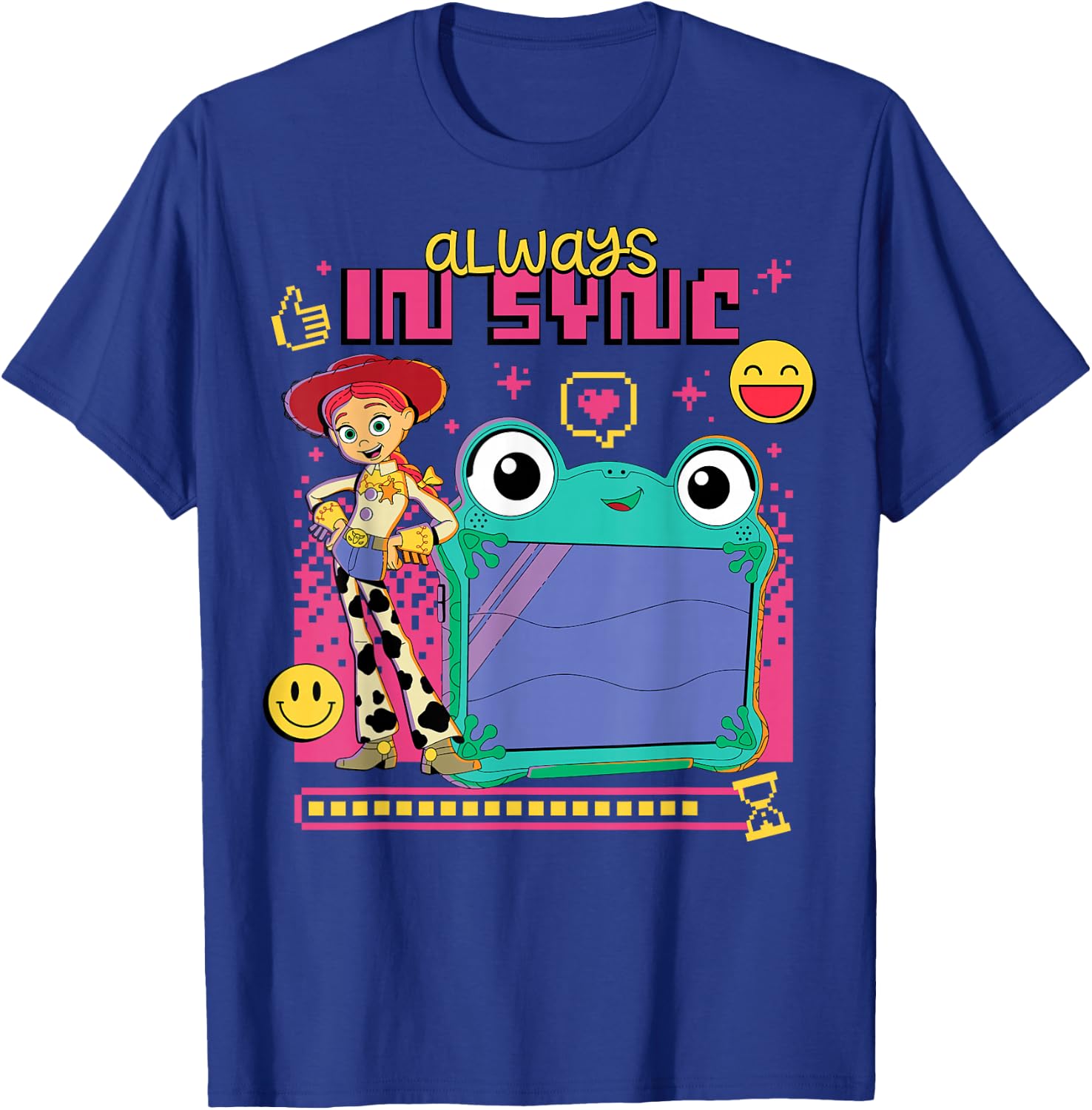 Disney Pixar Toy Story 5 Always in Sync Jessie and Lilypad T-Shirt - T-Shirt | Royal