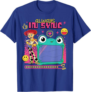 Disney Pixar Toy Story 5 Always in Sync Jessie and Lilypad T-Shirt - T-Shirt | Royal