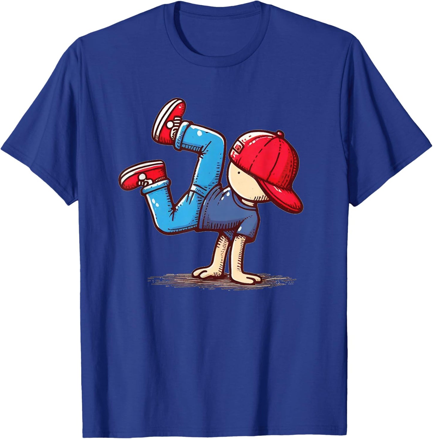 Kleiner Breakdancer T-Shirt - T-Shirt | Royal