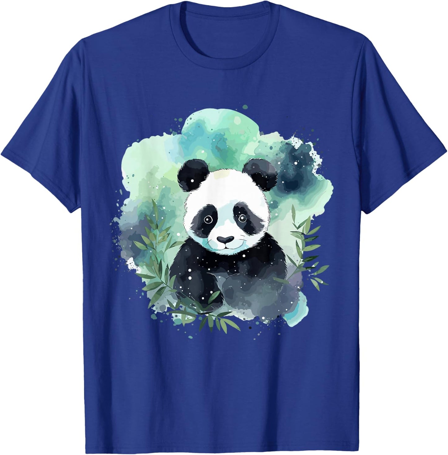 Watercolor Panda T-Shirt - T-Shirt | Royal