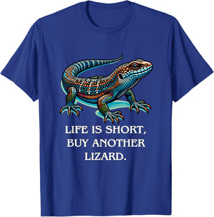Funny Herpetology Enthusiast Lizard Meme, Reptile Keeper T-Shirt - T-Shirt | Royal