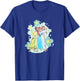 Disney Princess Belle Ariel Tiana Princess Selfie Florals T-Shirt - T-Shirt | Royal