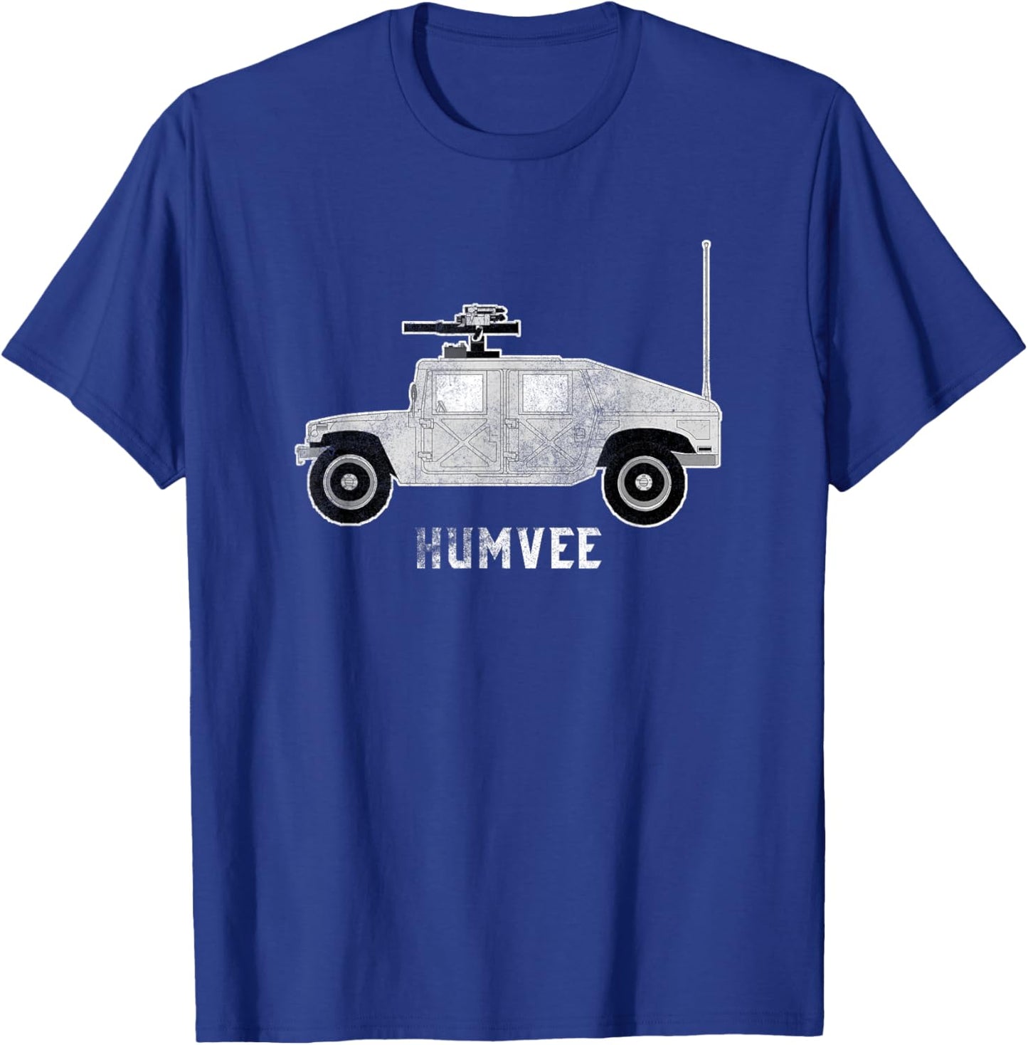 Military Humvee Shirt Love Tanks Army Veteran Memorial Day T-Shirt - T-Shirt | Royal