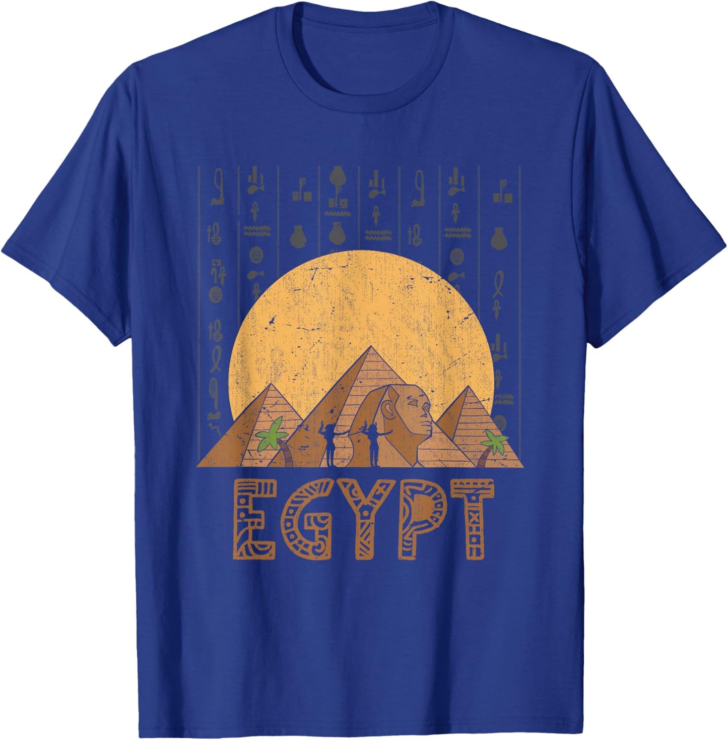 Ägyptische Pyramiden Sphinx Pharao Ägypter Geschenk Ägypten T-Shirt - T-Shirt | Royal