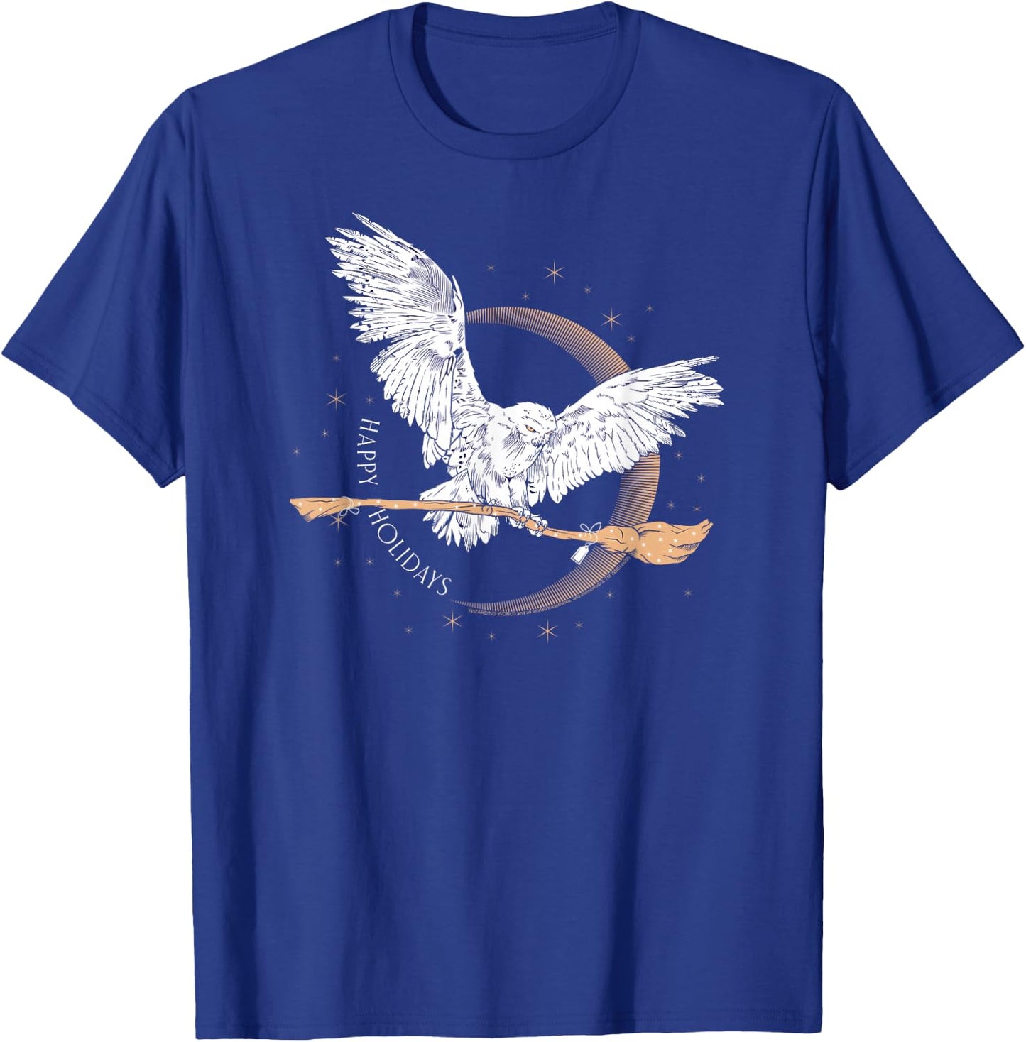 Harry Potter Happy Holidays Hedwig T-Shirt - T-Shirt | Royal