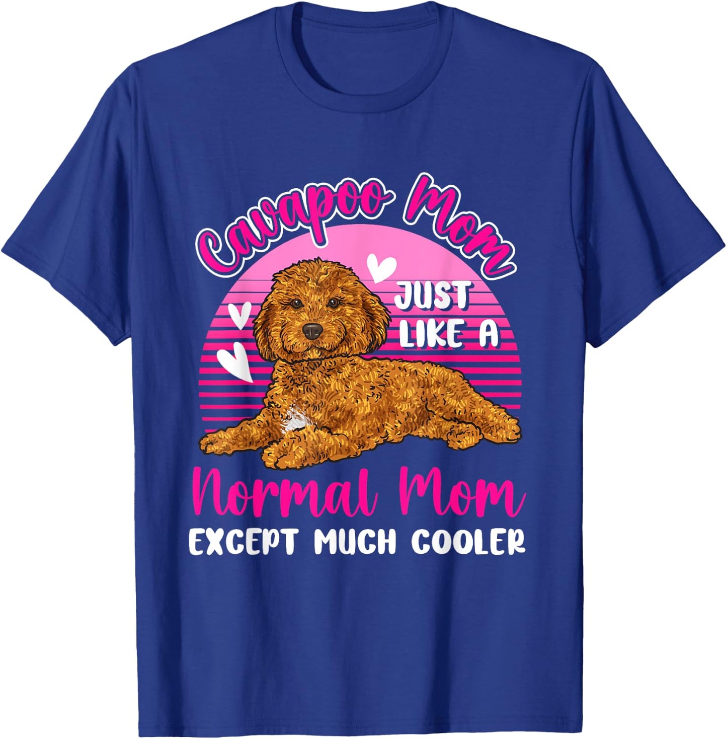 Cavapoo Mom Dog Owner Cavapoo Men Women T-Shirt - T-Shirt | Royal