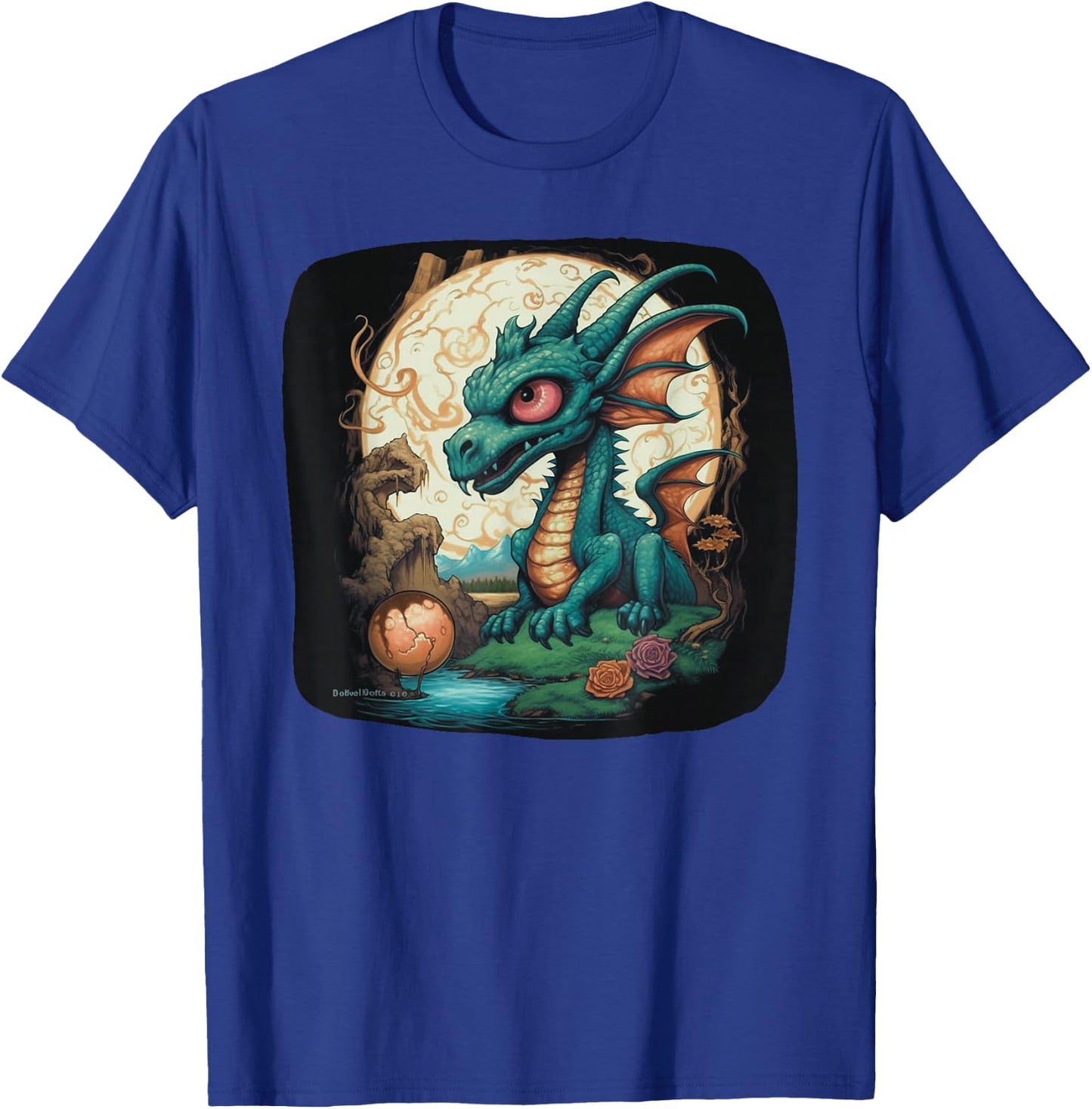Spyro Adventure Dragon Gamer Dragon T Fantasy Pop Art T T-Shirt - T-Shirt | Royal
