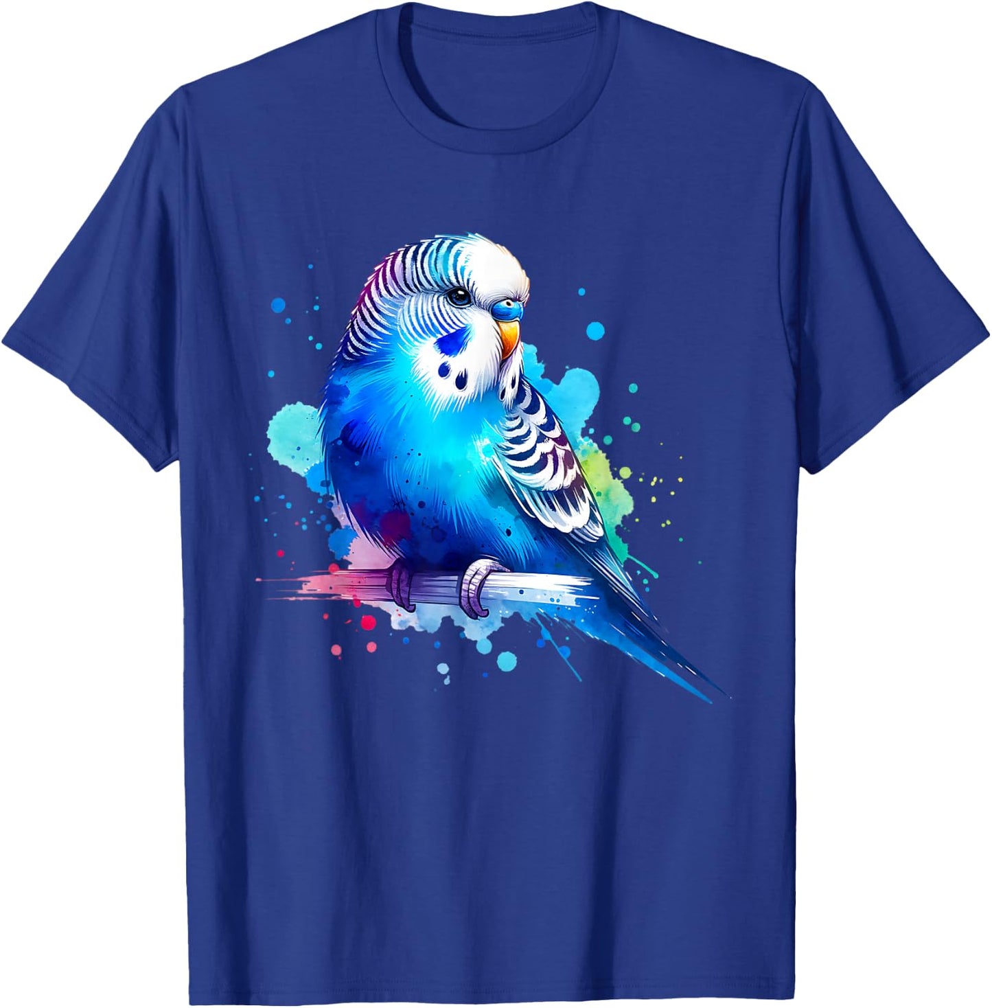 Budgie Budgerigar Budgerigar , black T-Shirt - T-Shirt | Royal