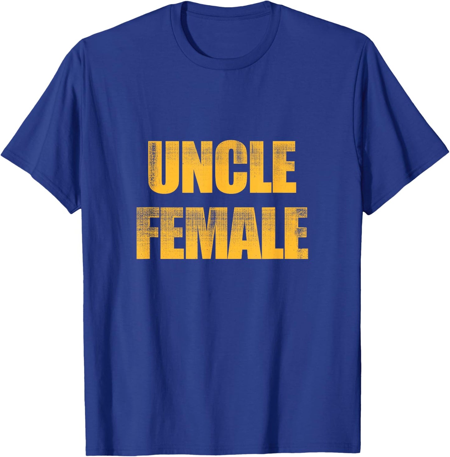Uncle Female Aesthetic T-Shirt - T-Shirt | Royal