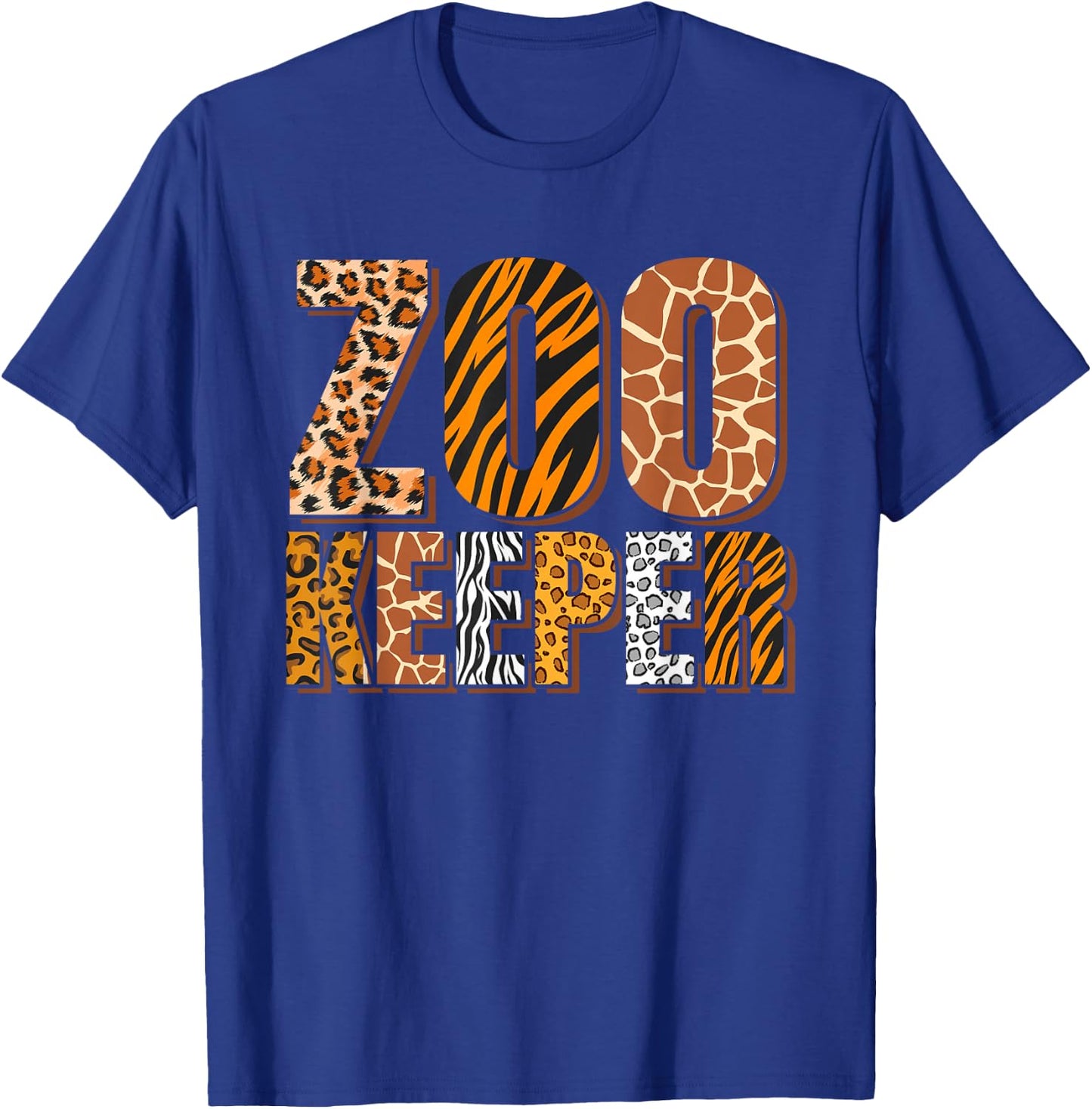 Zookeeper Zoo Keeper Zoologist T-Shirt - T-Shirt | Royal
