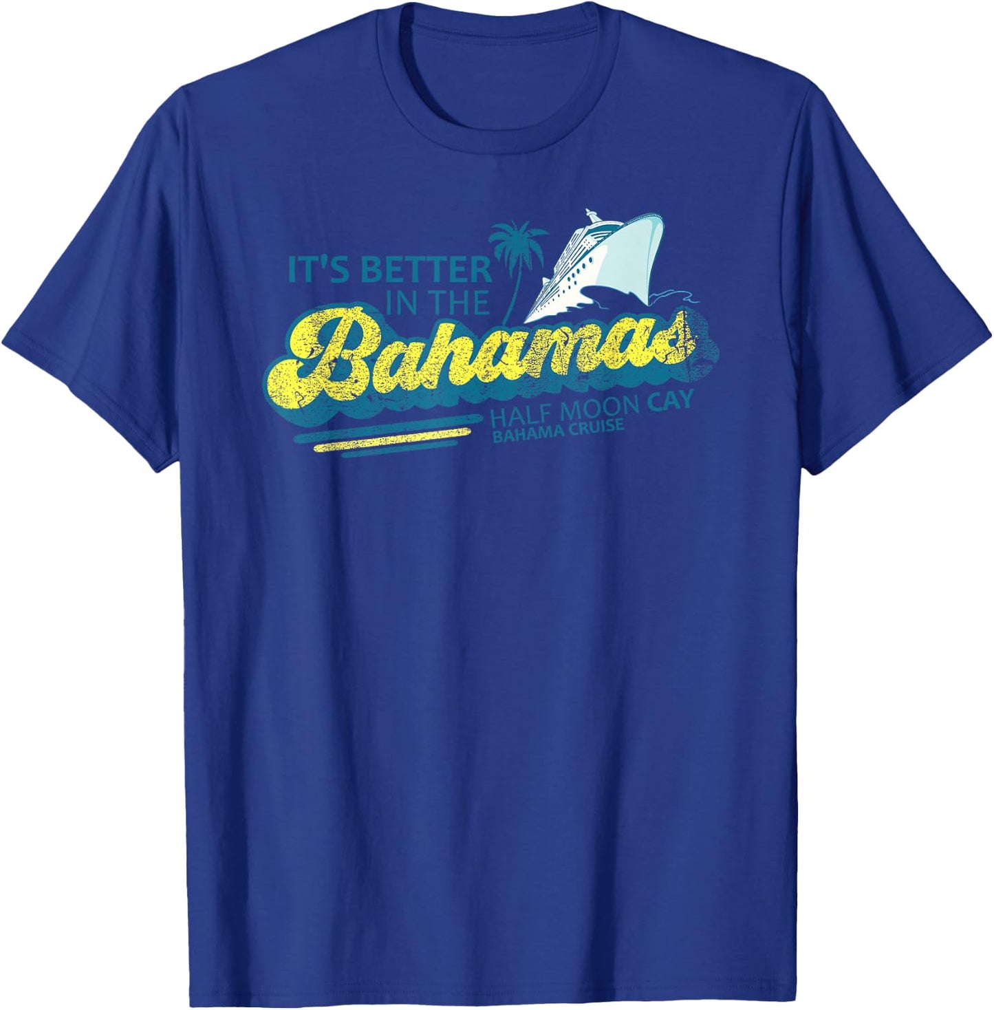 The Bahamas Cruise Half Moon Cay Travel Bahamas Vacation T-Shirt - T-Shirt | Royal