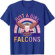 Girl Falcon Kids T-Shirt - T-Shirt | Royal