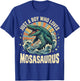 Just A Boy Who Loves Mosasaurus T-Shirt - T-Shirt | Royal