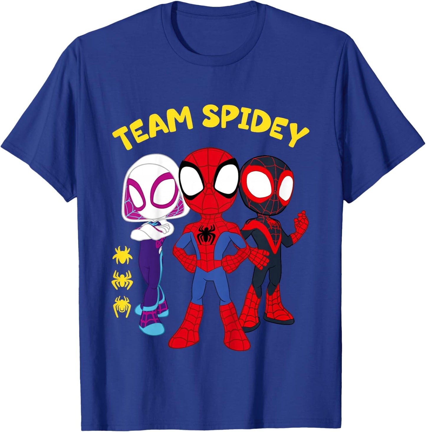 Spidey Team Spidey T-Shirt - T-Shirt | Royal