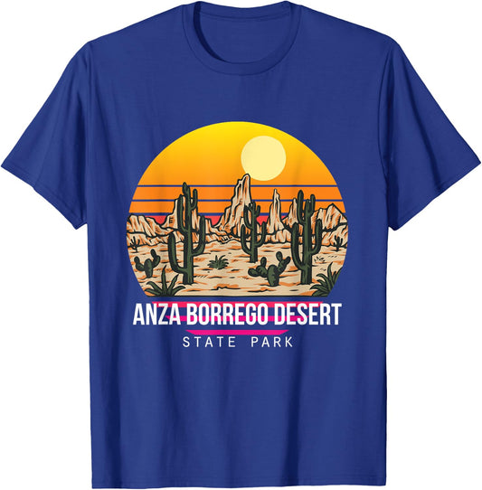 Anza Borrego Desert State Park Cactus Colorado Souvenir Hike T-Shirt - T-Shirt | Royal