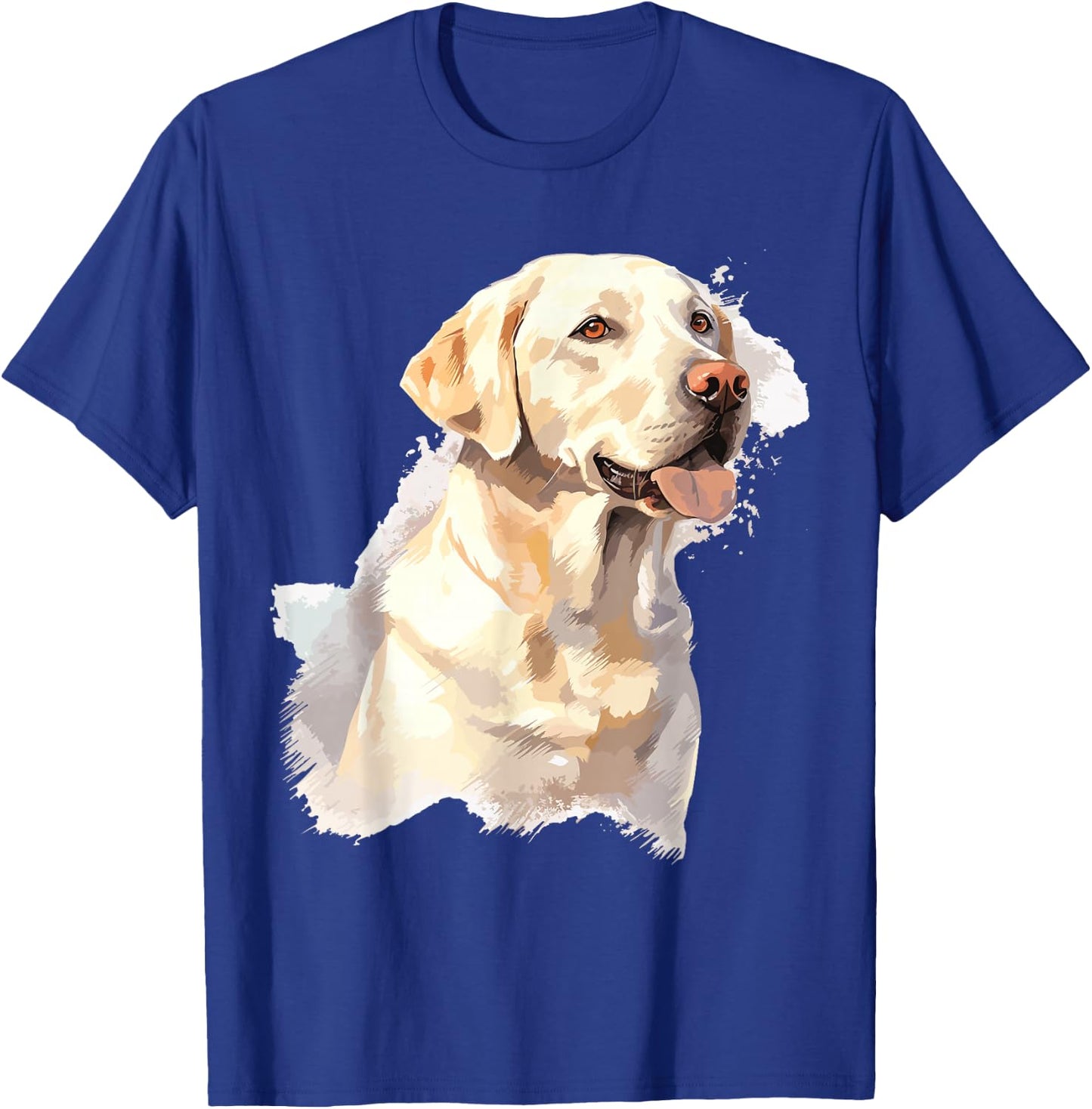 Labrador Watercolor T-Shirt - T-Shirt | Royal