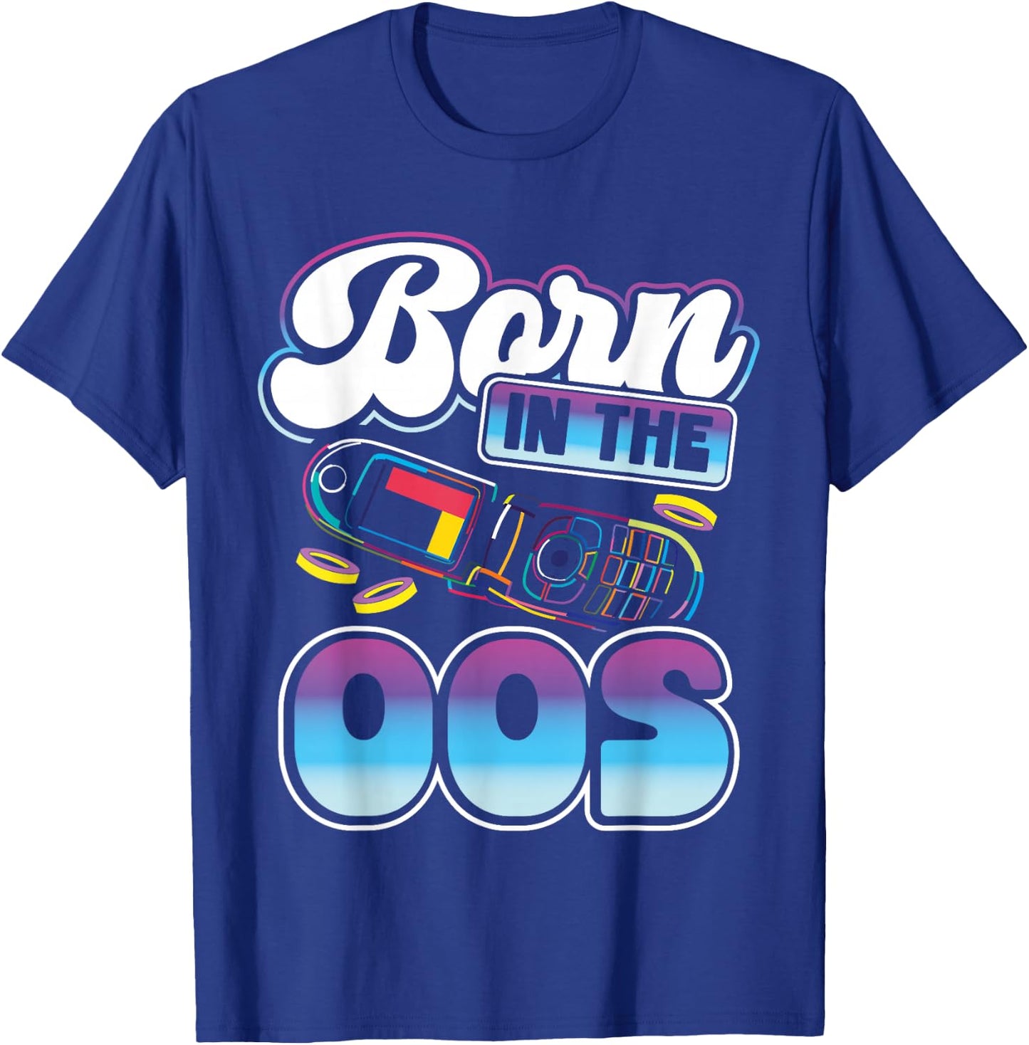 Born In The 00s | 2000 T-Shirt - T-Shirt | Royal