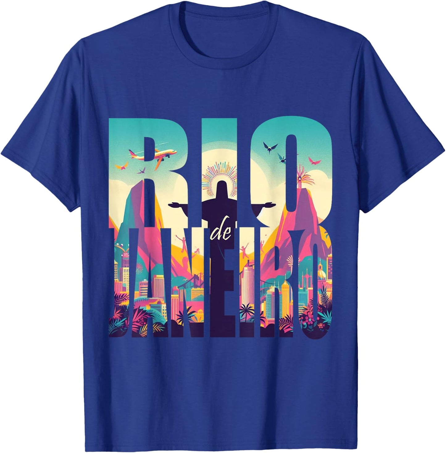 Carnival of Rio , black T-Shirt - T-Shirt | Royal