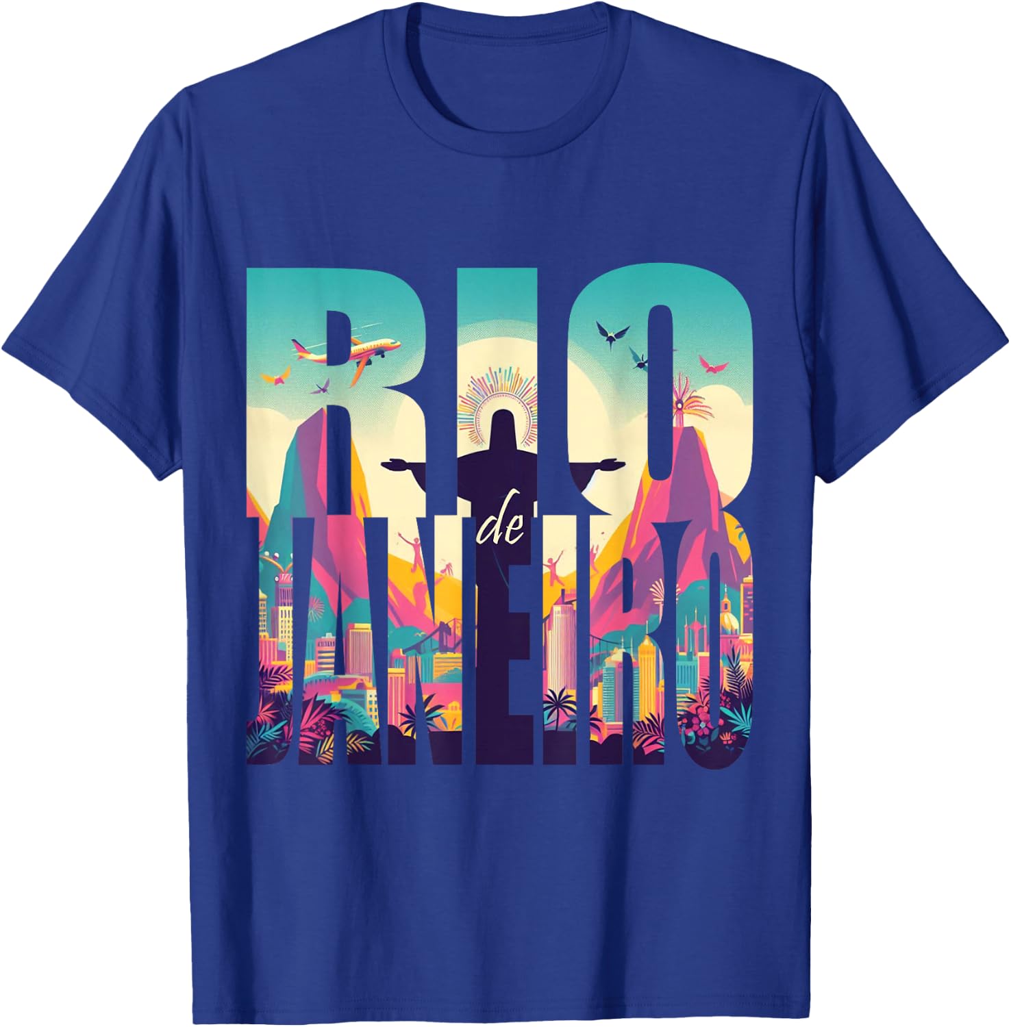 Carnival of Rio , black T-Shirt - T-Shirt | Royal