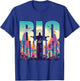 Carnival of Rio , black T-Shirt - T-Shirt | Royal