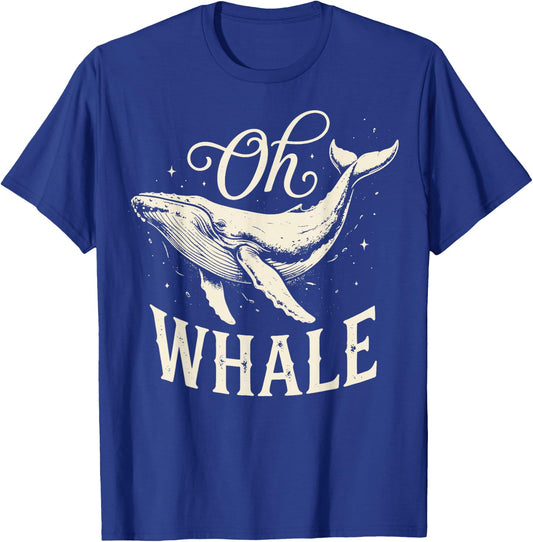 Oh Whale T-Shirt - T-Shirt | Royal