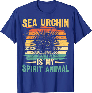 Sea urchin is my spirit animal Quote for a Sea Urchin expert T-Shirt - T-Shirt | Royal