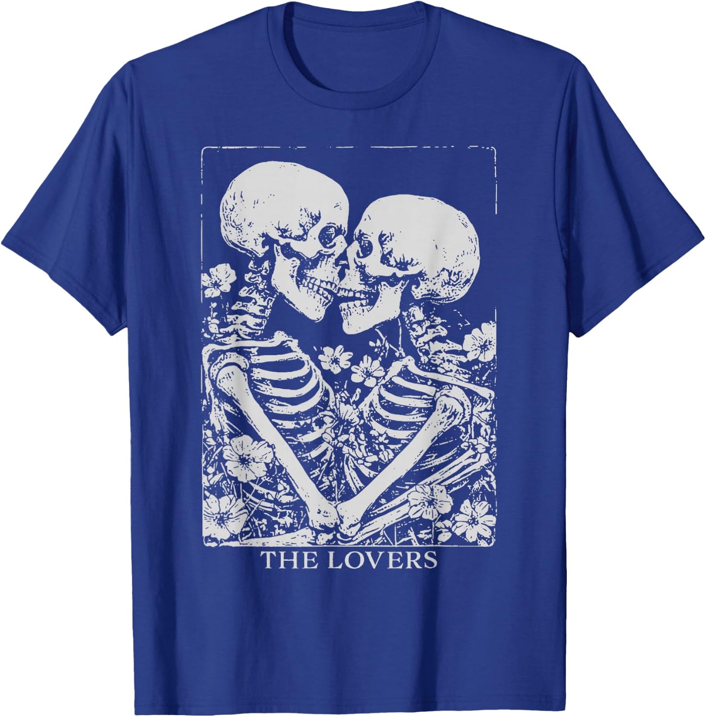 The Lovers Tarot Gothic Occult Pastel Goth Creepy Cute T-Shirt - T-Shirt | Royal