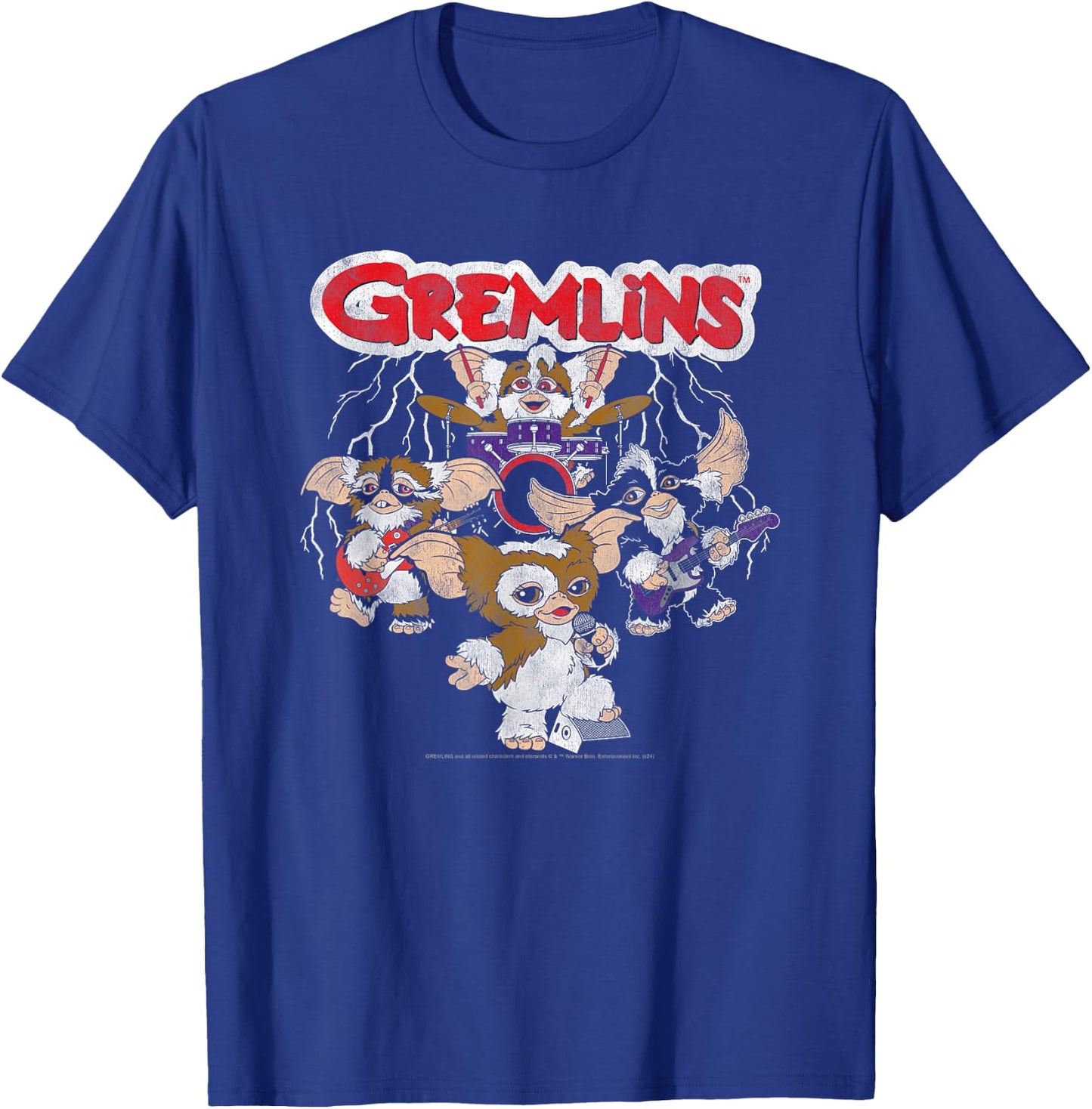 Gremlins Rock Band , Black, S T-Shirt - T-Shirt | Royal