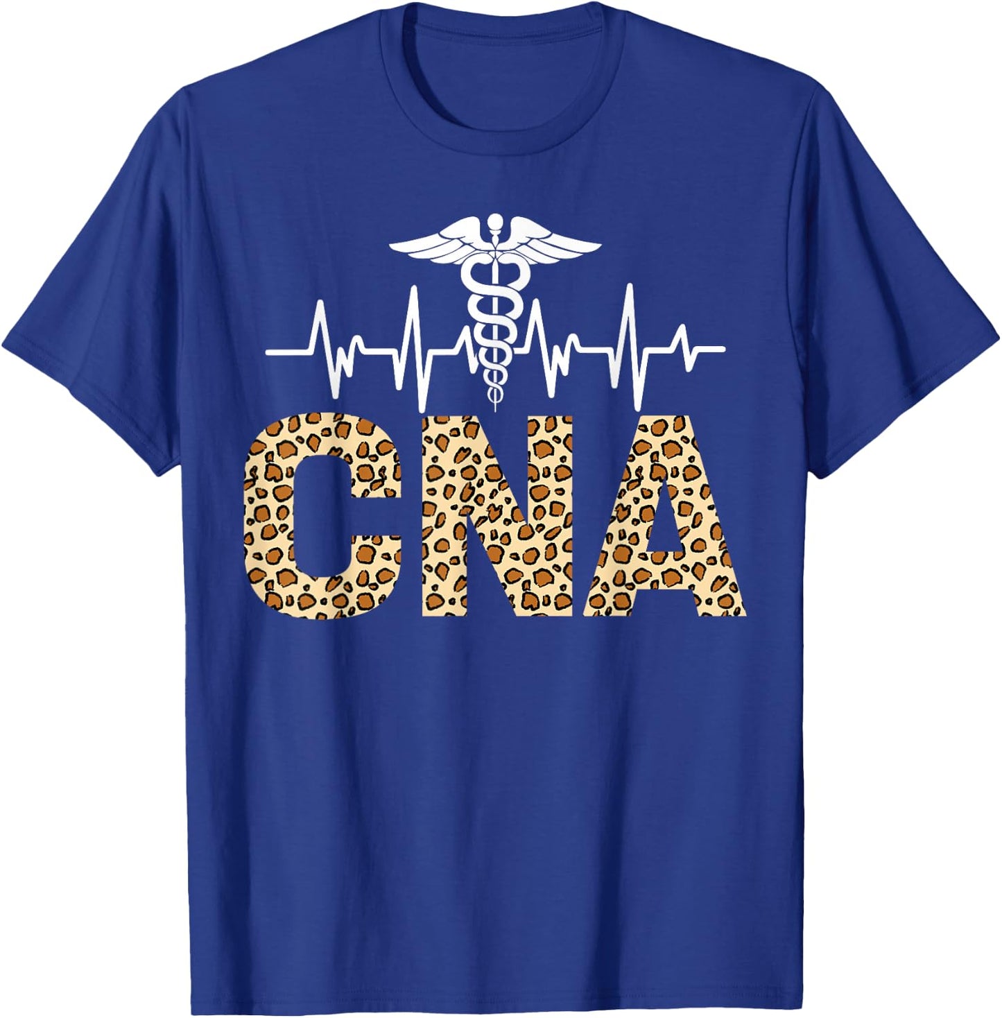 CNA Leopard Cheetah Pattern T-Shirt - T-Shirt | Royal