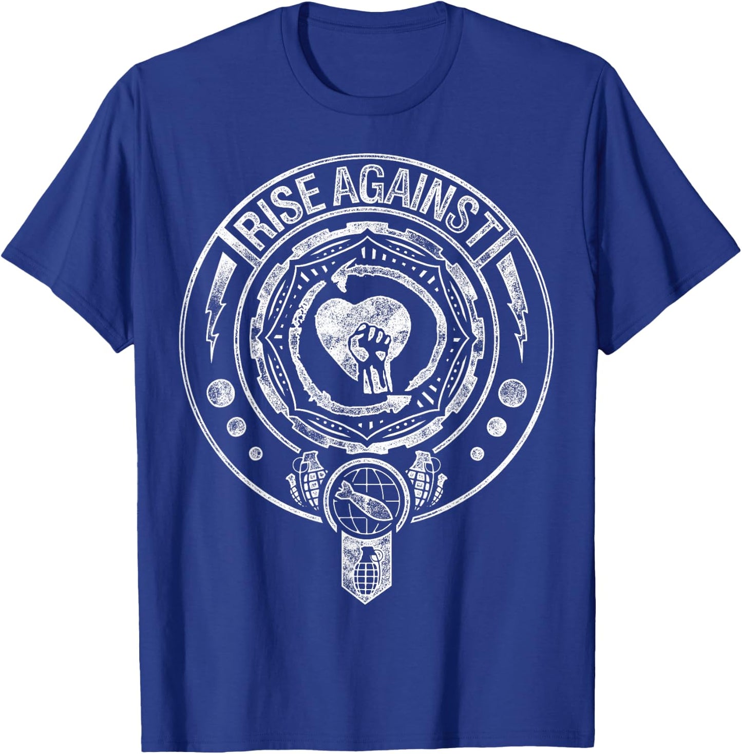 Rise Against - Bombs Away - Official Product, Black, S T-Shirt - T-Shirt | Royal