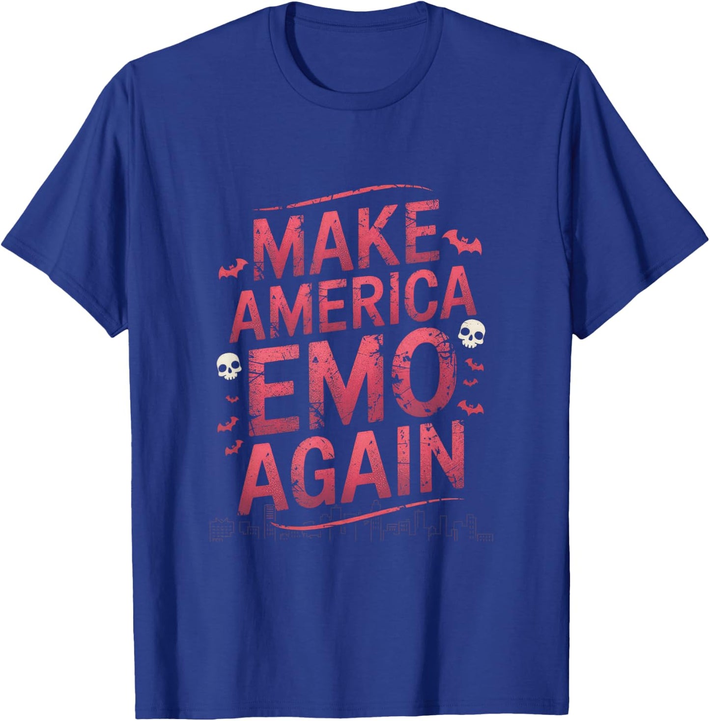 Make America Emo Again - Make America Emo Again T-Shirt - T-Shirt | Royal