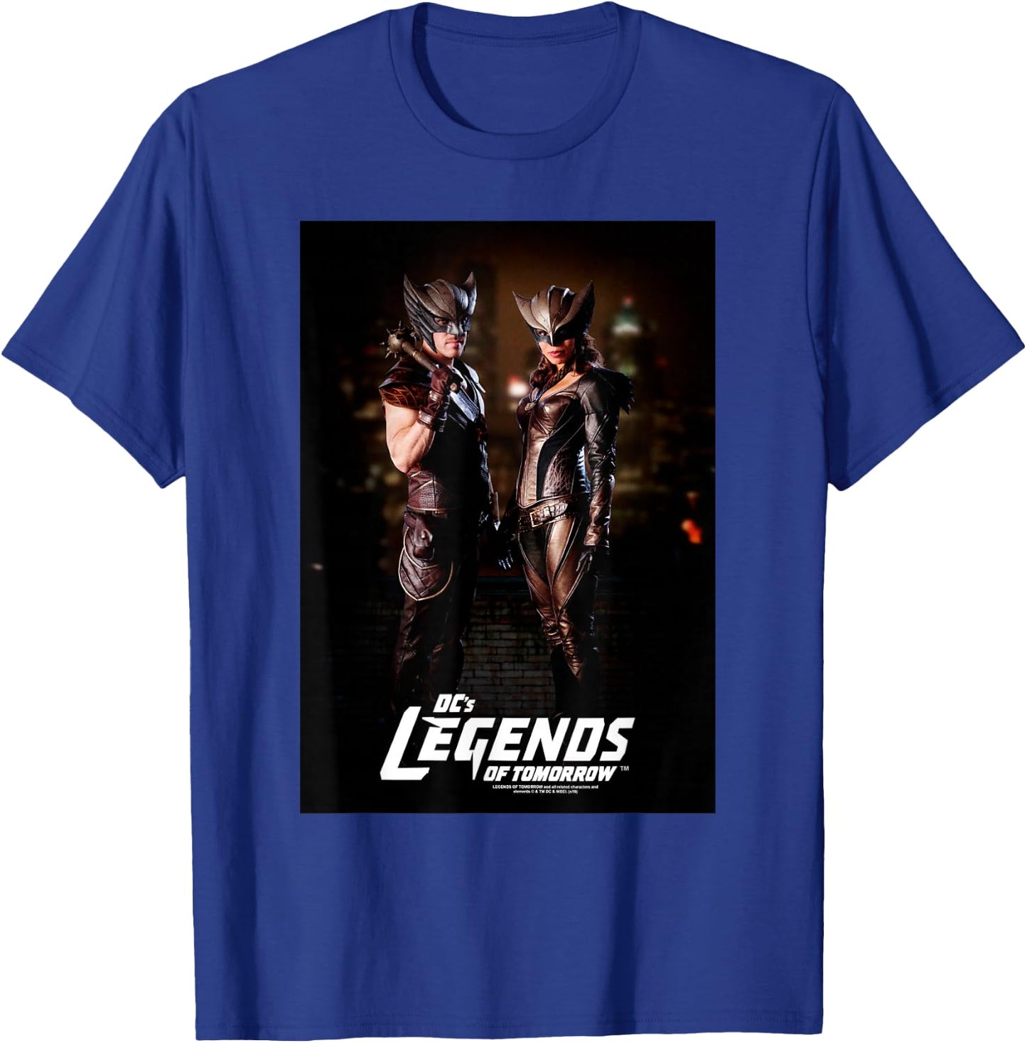 Legends of Tomorrow Hawkman & Hawkgirl T-Shirt - T-Shirt | Royal