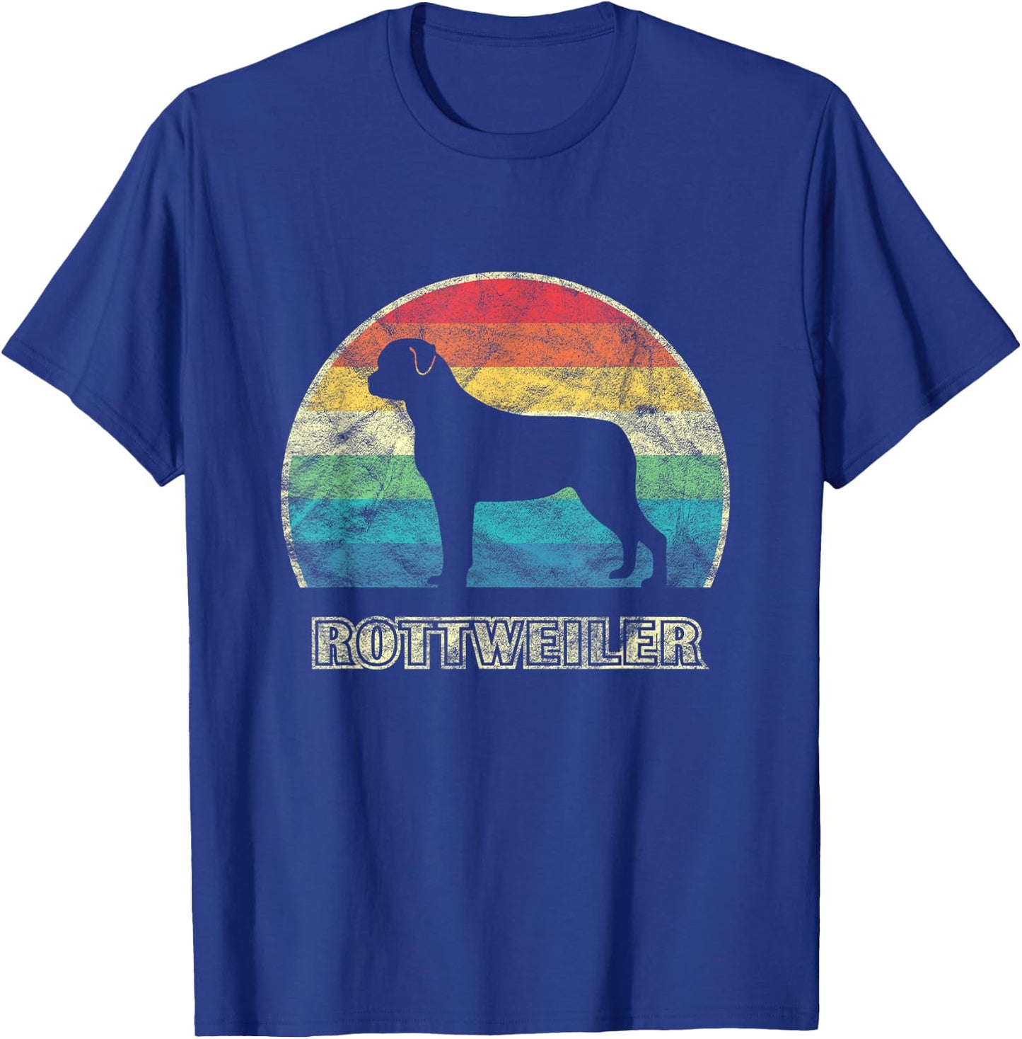 Rottweiler Vintage Style Dog Women Kids T-Shirt - T-Shirt | Royal
