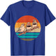 Zebra Finches Birds Retro Ornithologist Zebra Finch Bird T-Shirt - T-Shirt | Royal