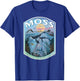 Moss Landing California Monterey Heart of the Bay Souvenir T-Shirt - T-Shirt | Royal
