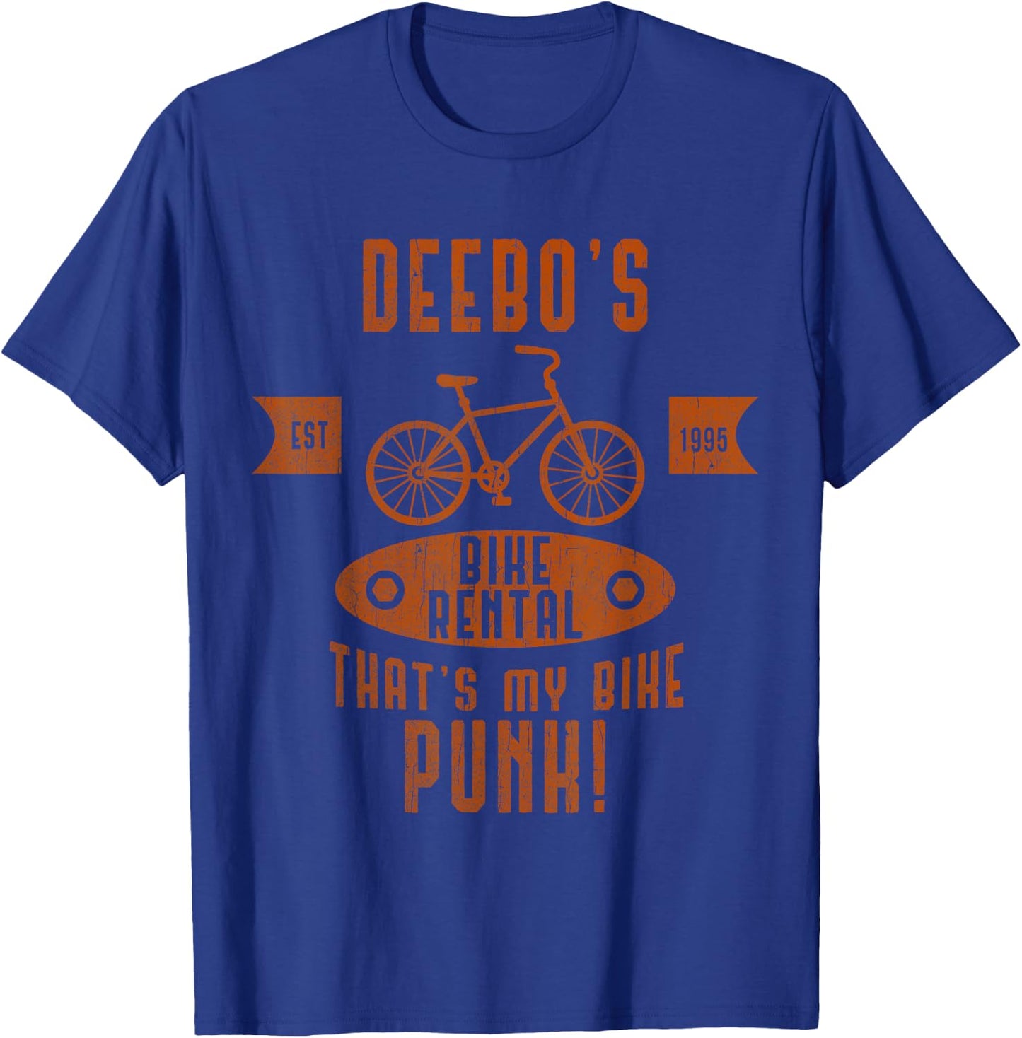 Deebo's bike rental T-Shirt - T-Shirt | Royal