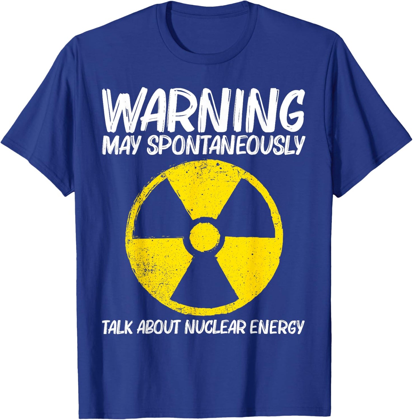 Cool Nuclear Energy Design Women Nuclear Power Plant T-Shirt - T-Shirt | Royal