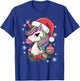 Unicorn Christmas T-Shirt - T-Shirt | Royal