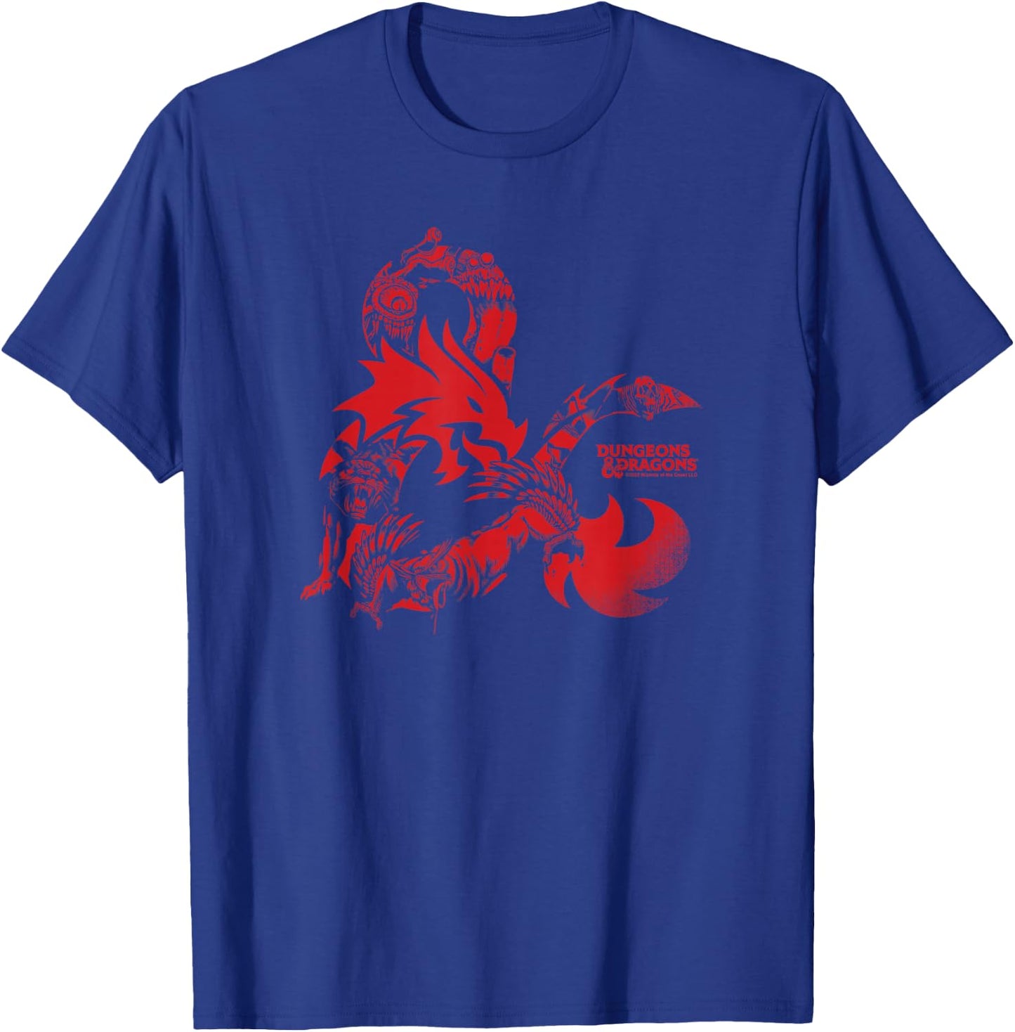 Dungeons & Dragons Monsters Ampersand Logo Fill T-Shirt - T-Shirt | Royal