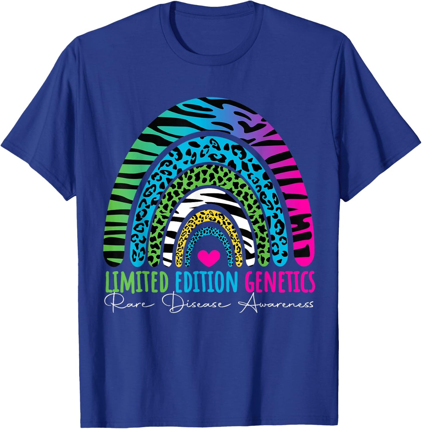Limited Edition Genetics Rare Disease Awareness 2025 T-Shirt - T-Shirt | Royal